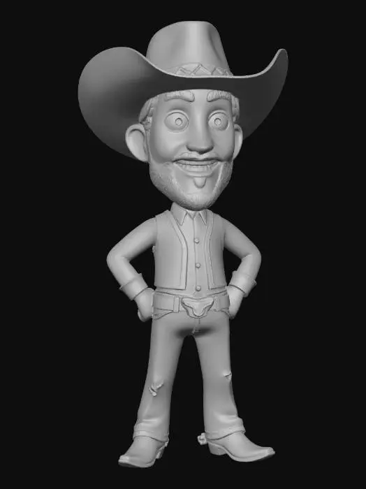 3D model for Cowboy Character