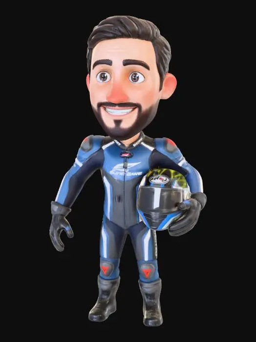 3D model for Superbike Racer