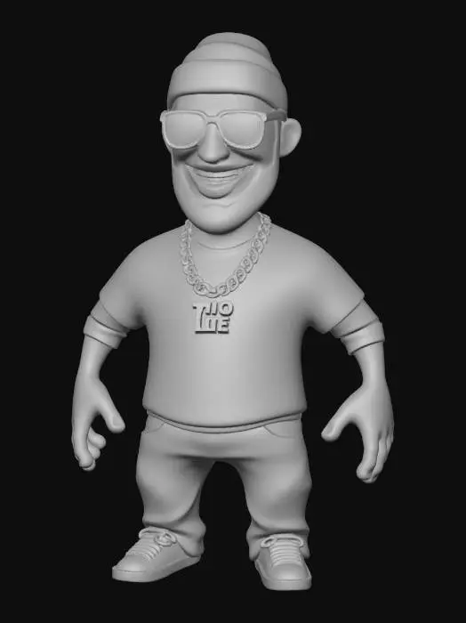 3D model for Thug Life Vibes