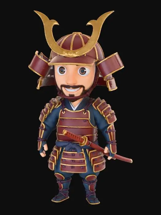 3D model for Samuraiee