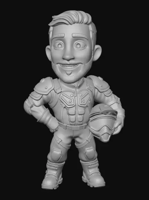 3D model for Moto-X Hero