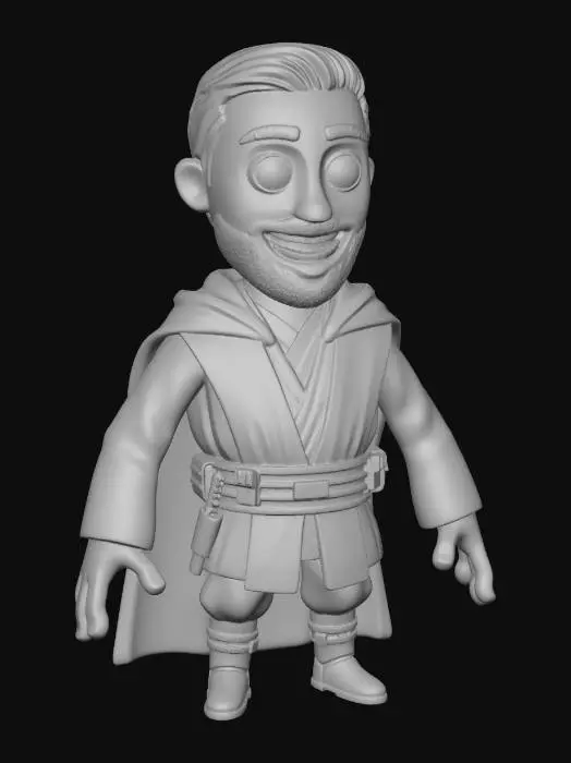 3D model for Jovial Jedi