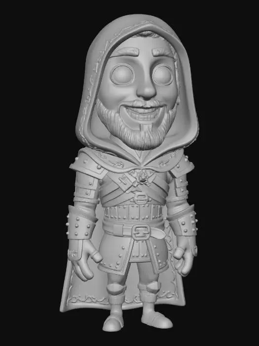 3D model for Rogue Adventurer