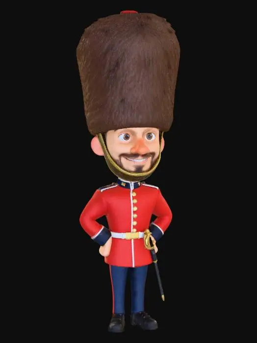 3D model for Royal Guard