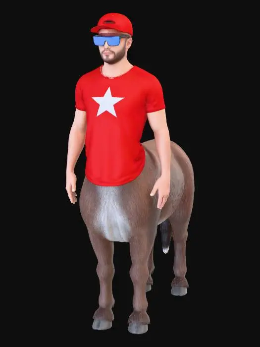 3D model for Centaur Comunist