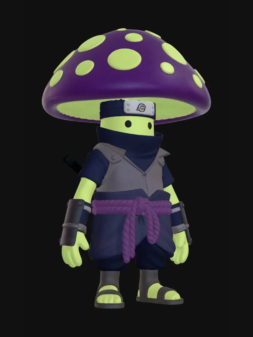 3D model for Shroom Shinobi