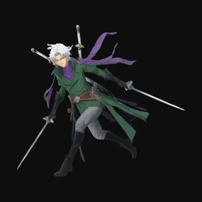 3D model for Swordmaster Vilain