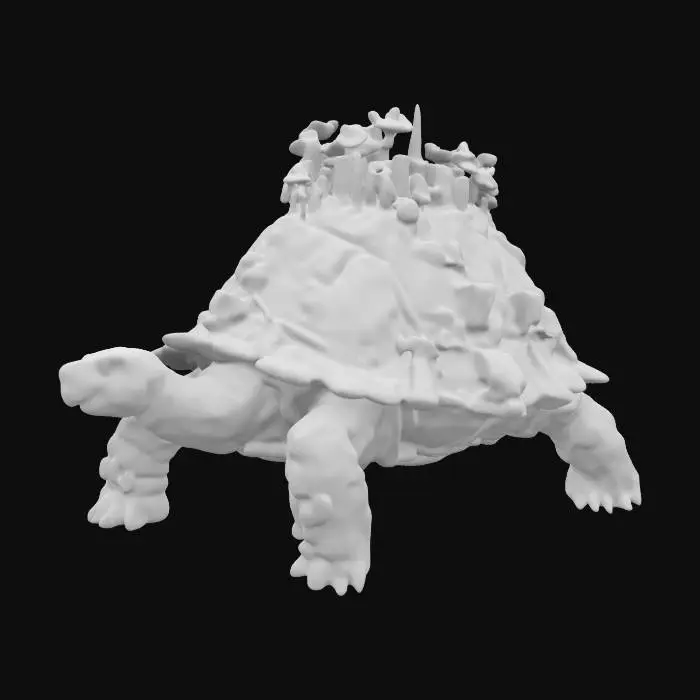 3D model for Techno-Eden Tortoise