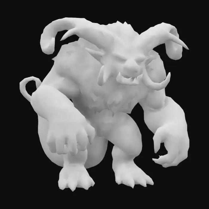 3D model for Monstrous Beast