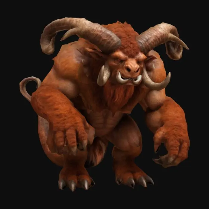 3D model for Monstrous Beast