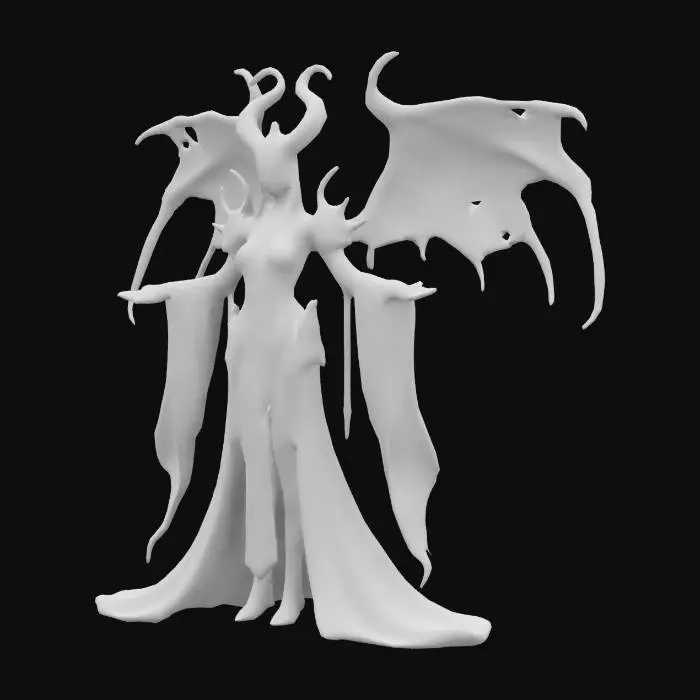 3D model for The Dark Enchantress