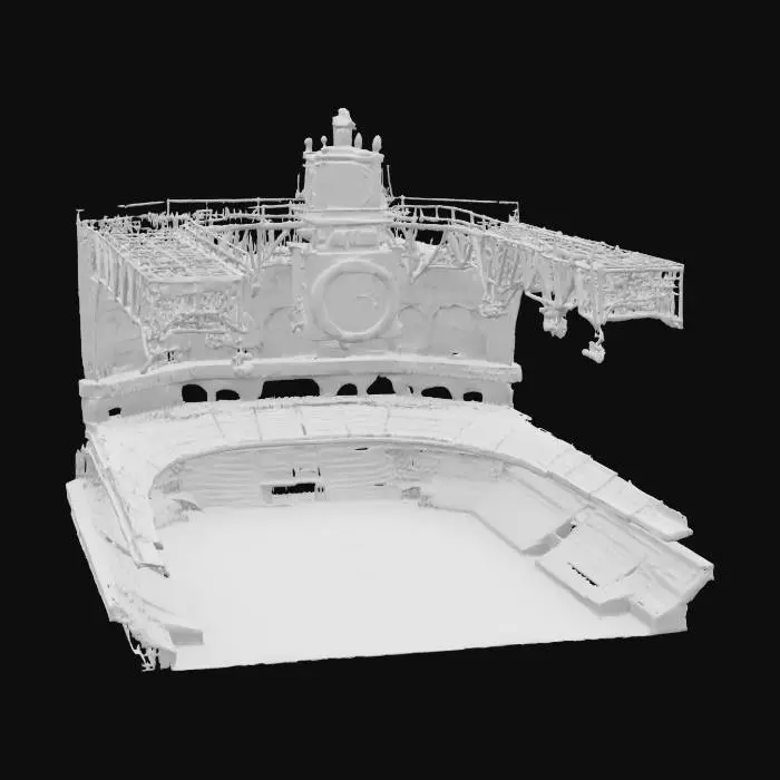 3D model for [Brazil] A Huge soccer stadium in Steampunk style. #AroundTheWorld#