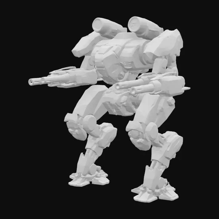 3D model for Brazilian Mecha Defender