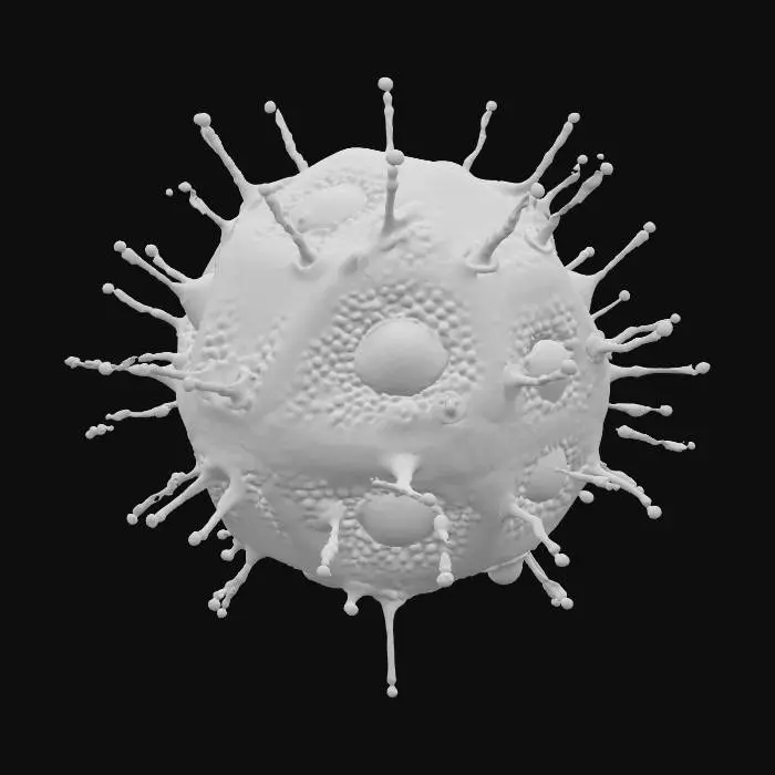 3D model for alien dessert, #food#