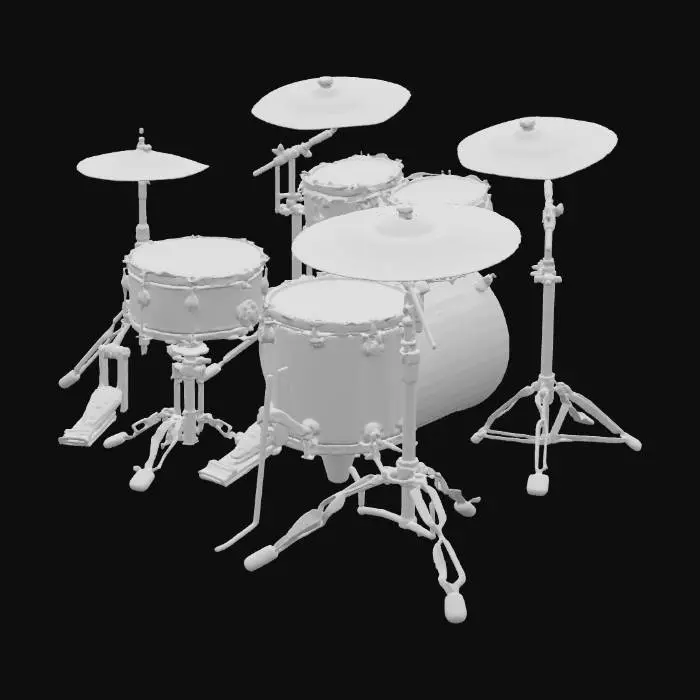 3D model for Drum Set Majesty