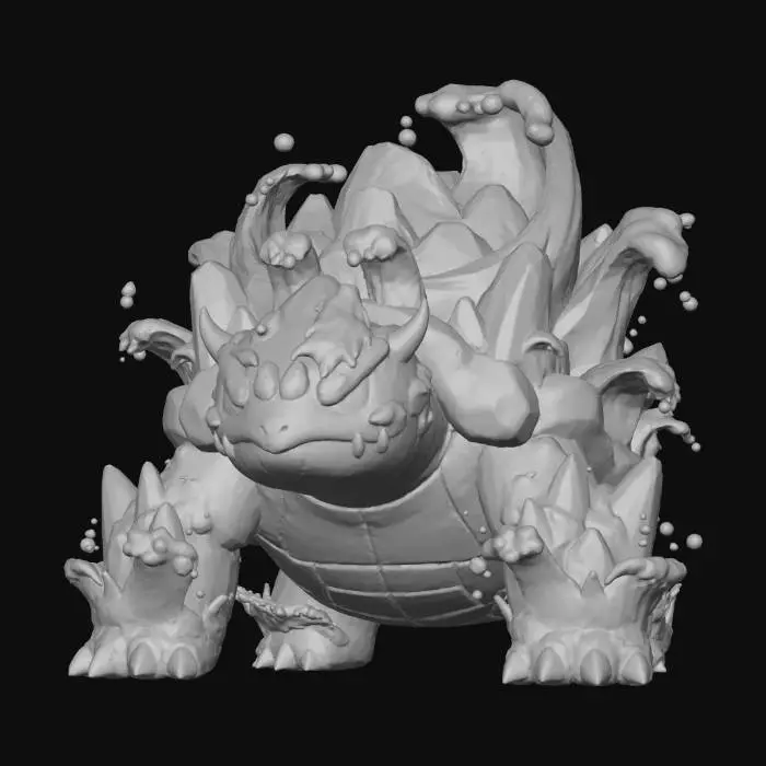 3D model for Tidal Golem