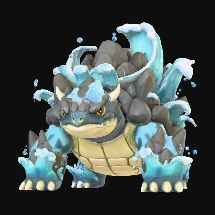 3D model for Tidal Golem