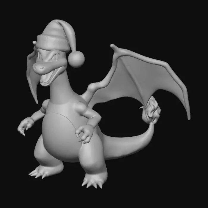 3D model for #Christmas2025# Charizard