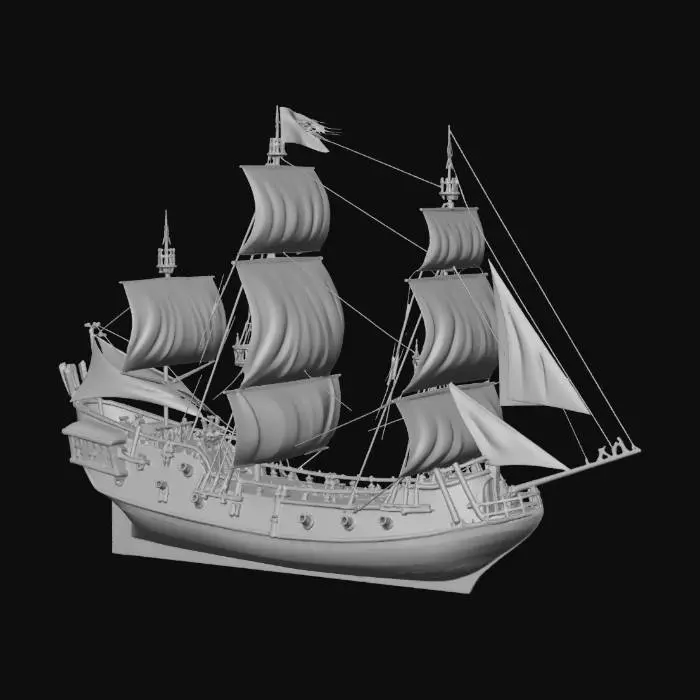 3D model for Black Pearl