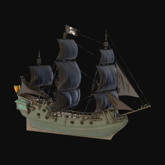 3D model for Black Pearl