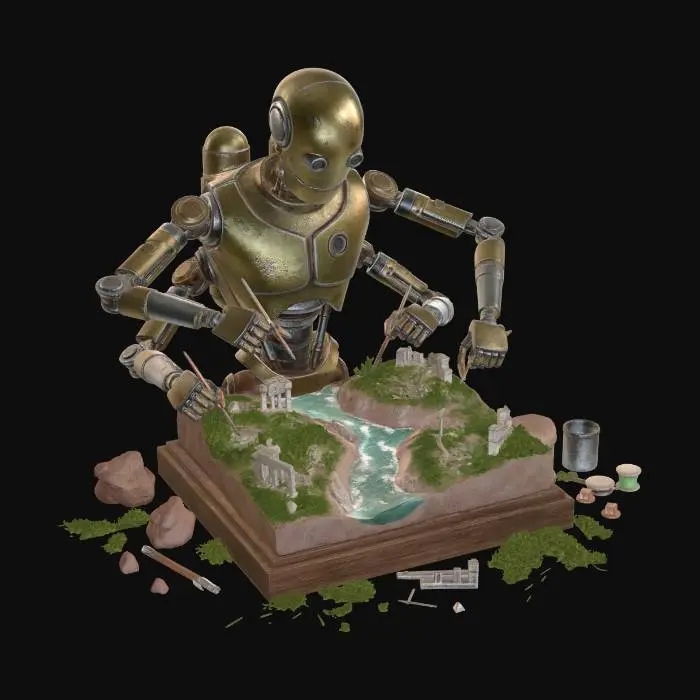 3D model for Architect of a Tiny World