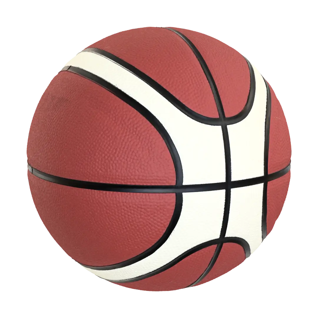 Molten Basketball 3D model, vytvořený pomocí AI