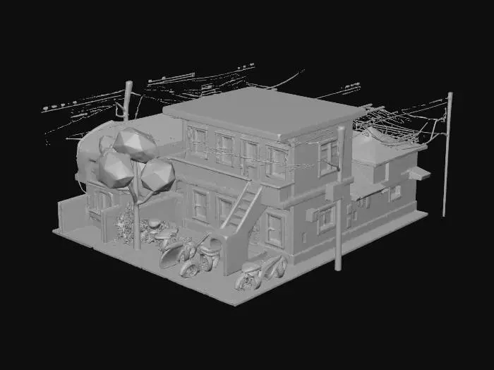 3D model for Kost Corner