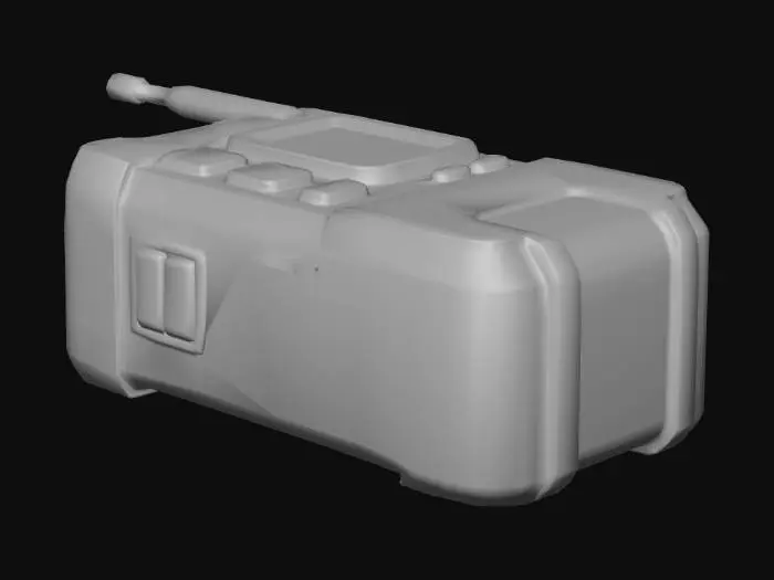 3D model for Radiation Detector Device