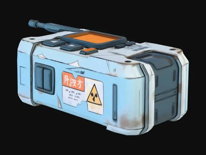 3D model for Radiation Detector Device