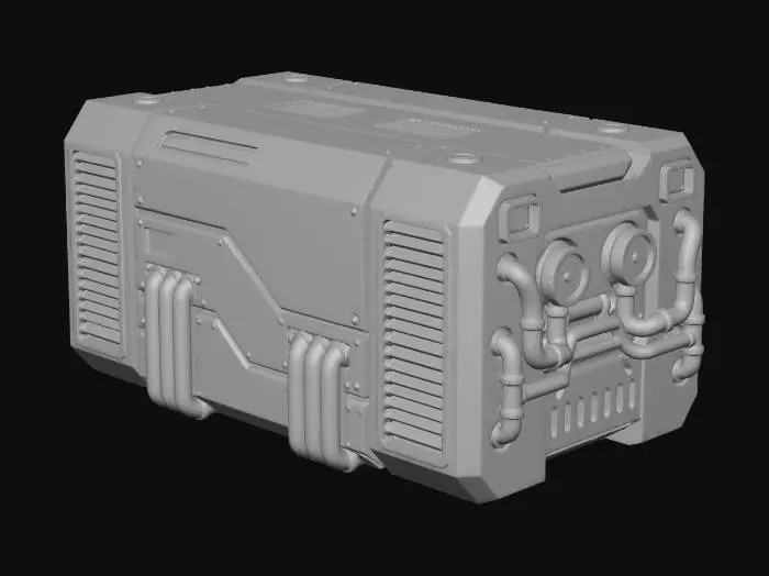 3D model for scificrate