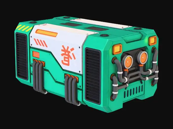 3D model for scificrate