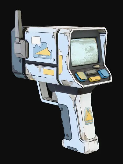 3D model for Retro Laser Scanner