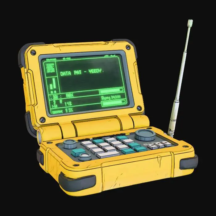 3D model for Data Pad Ready