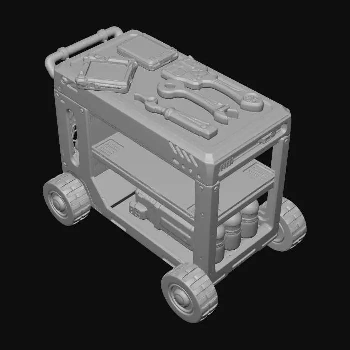 3D model for Mobile Workstation