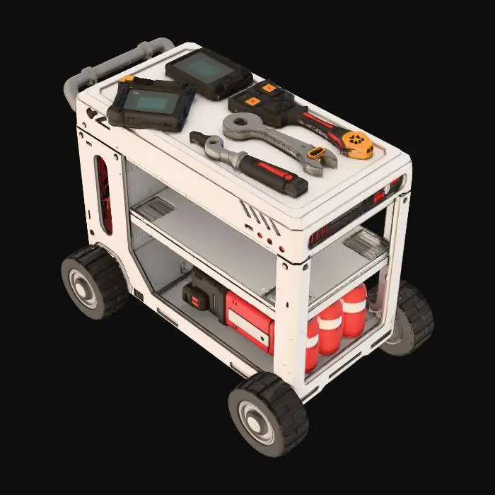 3D model for Mobile Workstation