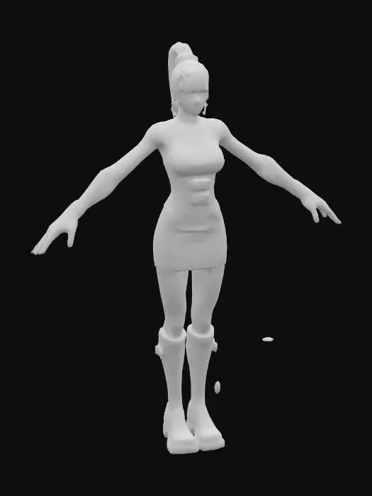 3D model for Cyber Fashionista