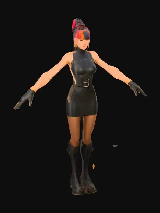 3D model for Cyber Fashionista