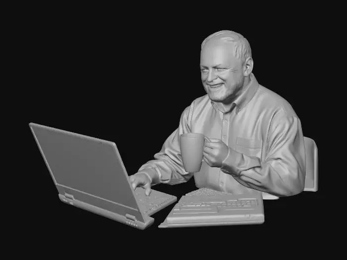 3D model for Content Grandpa