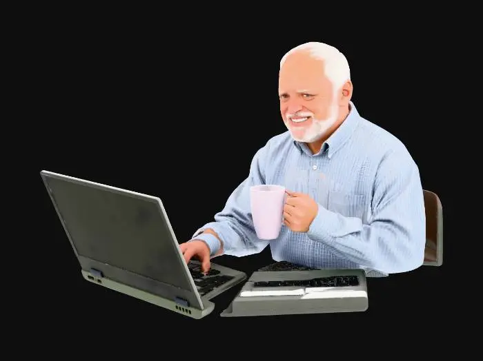 3D model for Content Grandpa