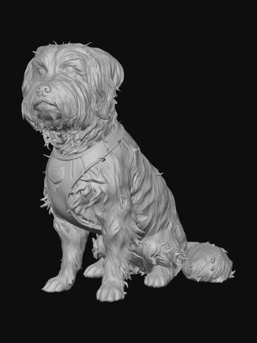 3D model for RIP Little Buddy