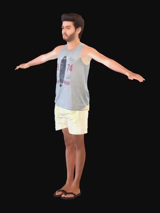 3D model for Pose Stance