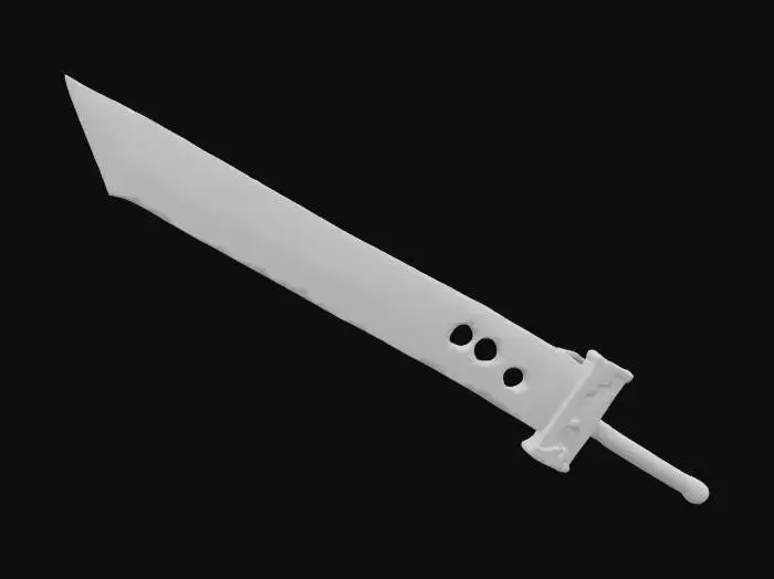 3D model for Buster Sword