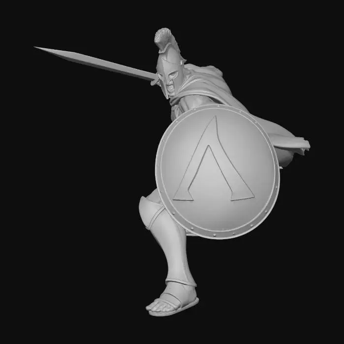 3D model for Spartan Warrior