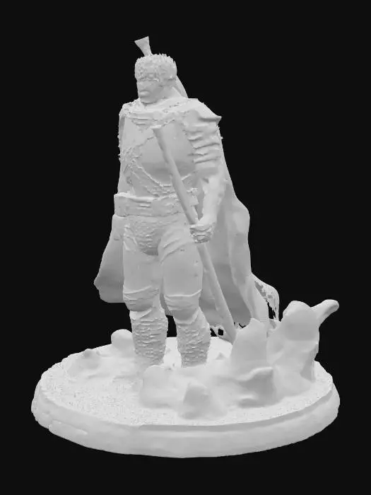 3D model for Warrior's Stand