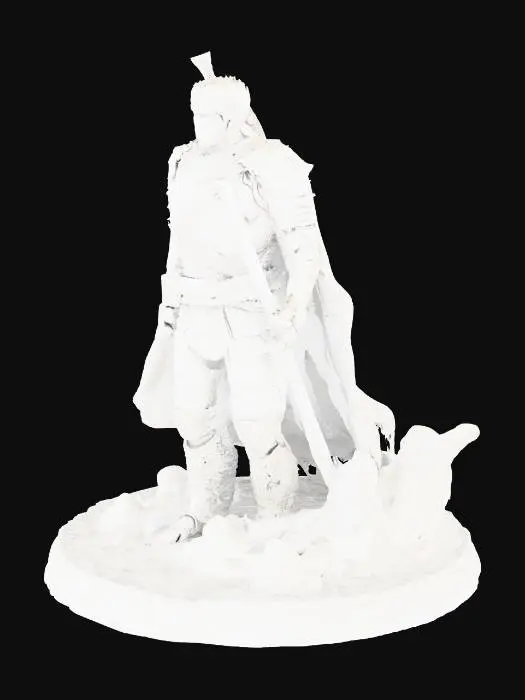 3D model for Warrior's Stand