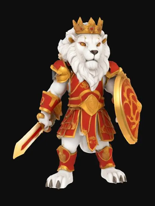 3D model for Lionheart King