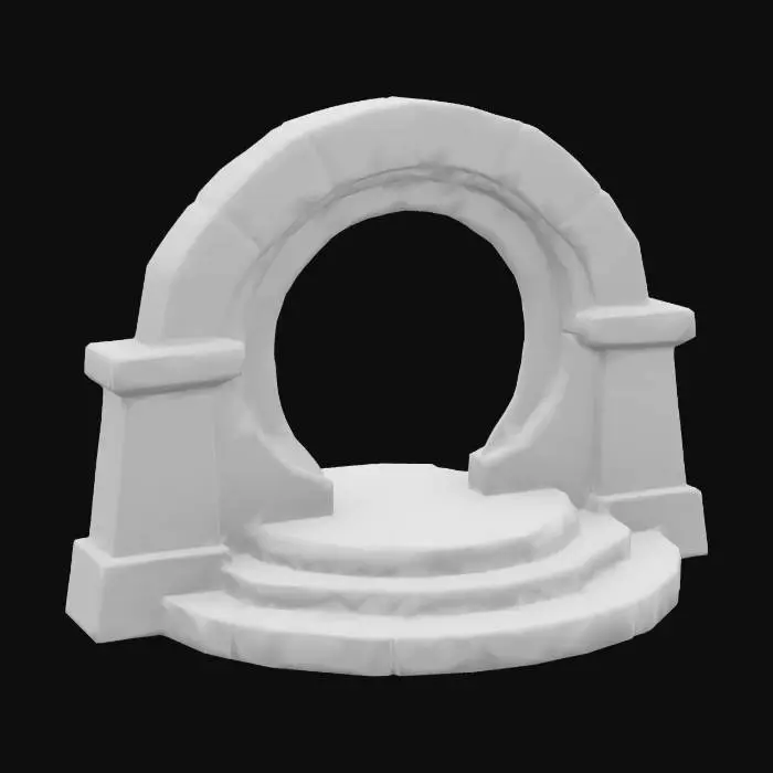 3D model for Mystic Portal