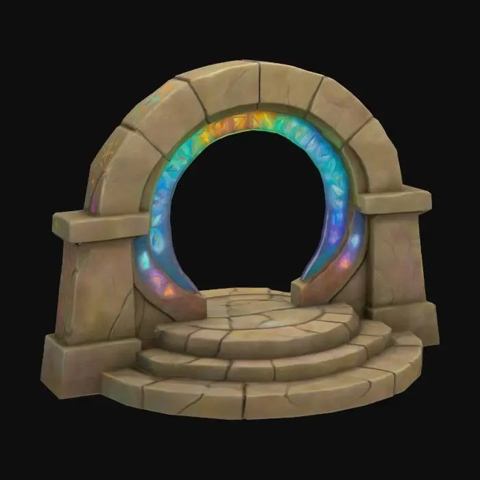 3D model for Mystic Portal