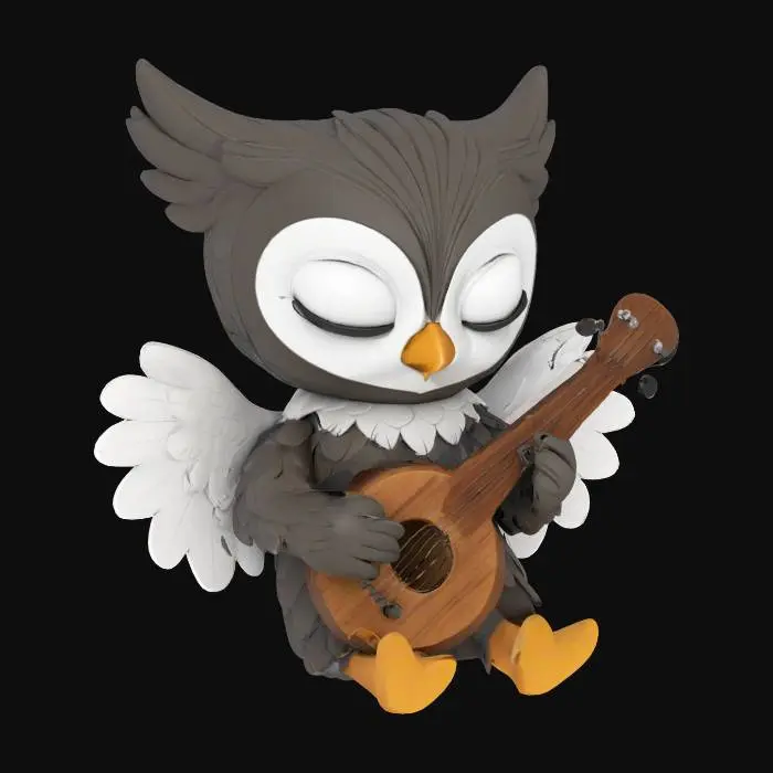 3D model for Musical Owl Serenade