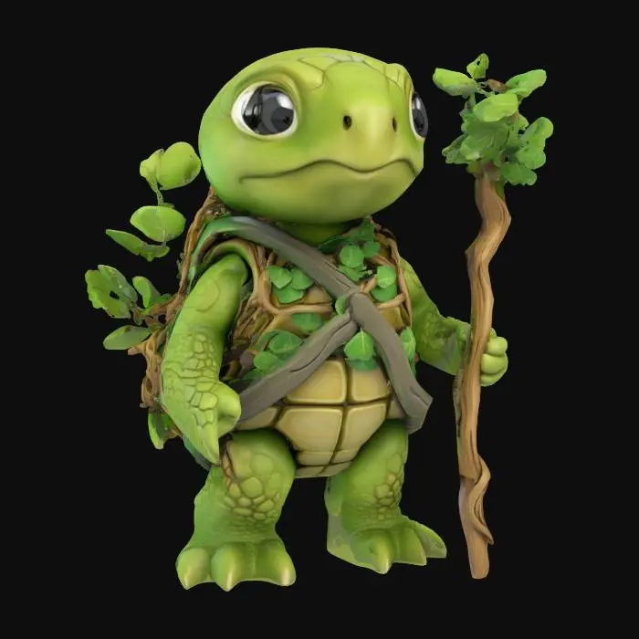 3D model for Forest Guide Turtle